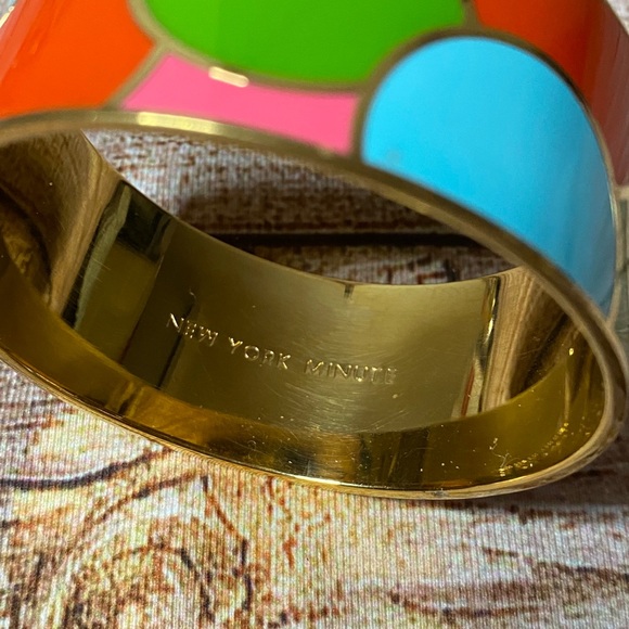 Kate Spade VINTAGE “New York Minute” Idiom Bangle - Picture 2 of 7